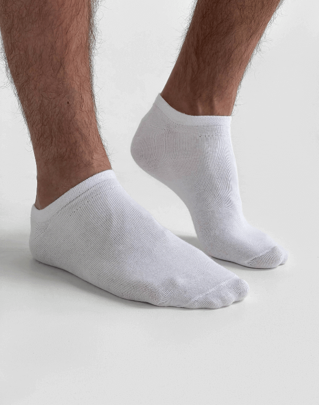 Базові чоловічі шкарпетки середньої довжини - Фото 3